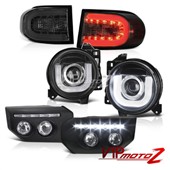Kompletní set LED kouřových světel Toyota FJ Cruiser 07-14